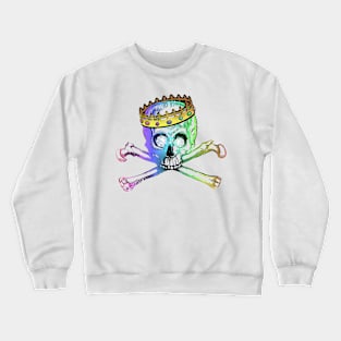Rainbow Skull Crewneck Sweatshirt